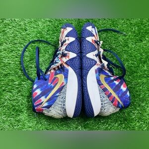 NIKE KYBRID S2 HYBRID YOUTH SIZE 6.0 4TH OF‎ JULY "USA" TYE-DYE BLUE VOID